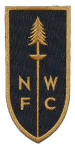Northwest Fencing Center gold and black patch for members