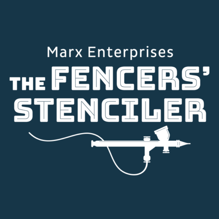 Stenciling with Marx Enterprises