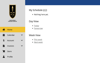 Training Scheduler NWFC Member Class registration portal