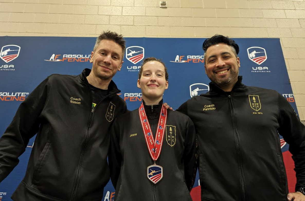 Anna wins 8th in Div 3 Women's Foil at Summer Nationals 2023 Anna wins 8th in Div 3 Women's Foil at Summer Nationals 2023