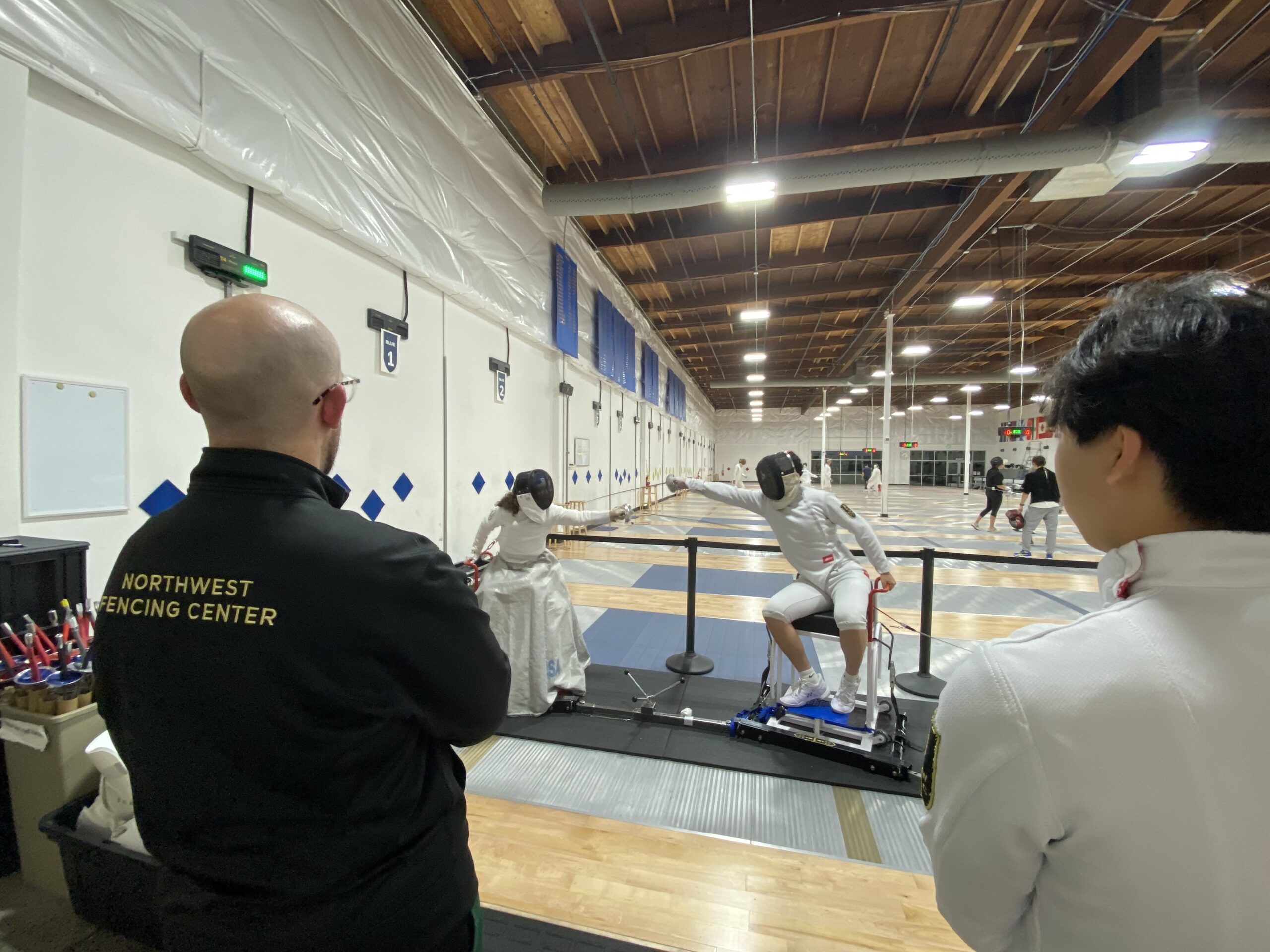 Open Bouting - Epee Seated Fencing - a Note from Mikhel