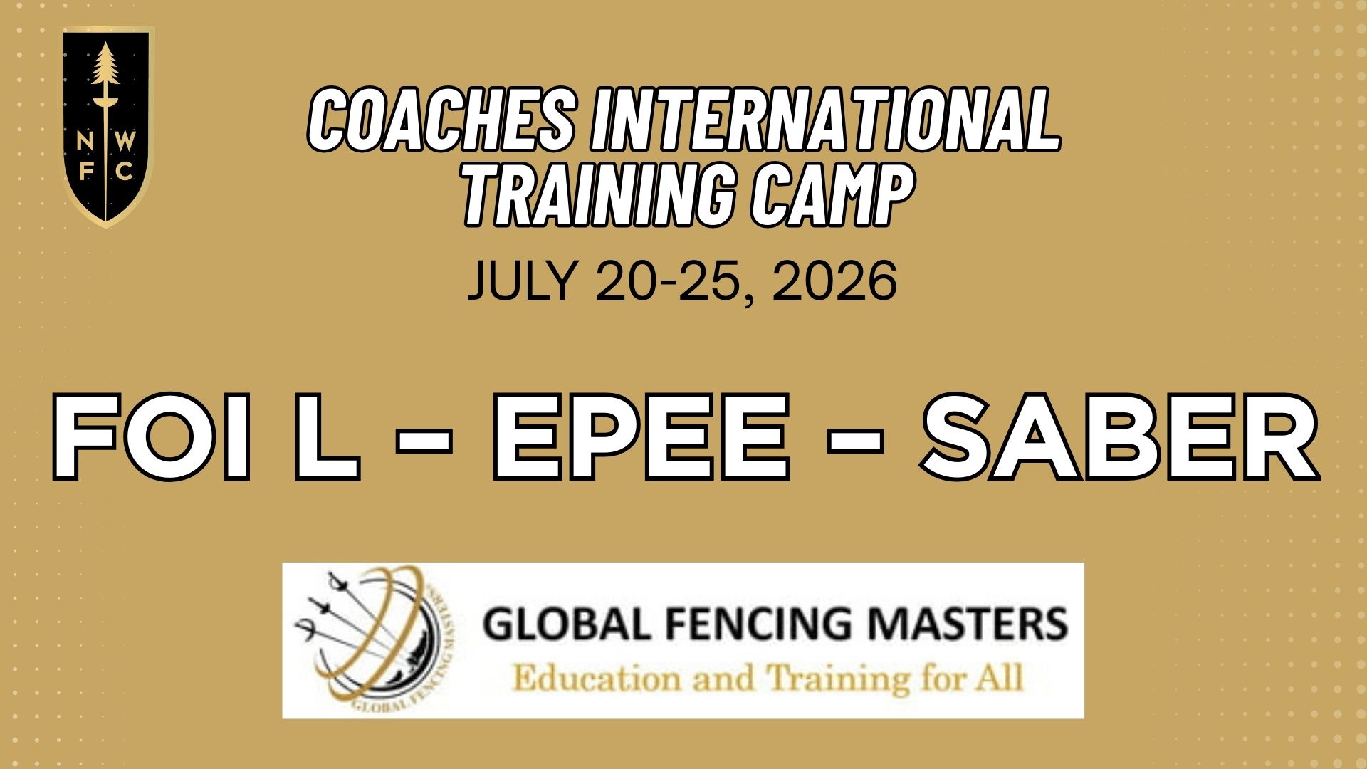 2026 International Coaches Fencing Camp outputs